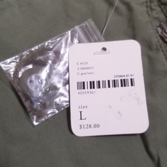 Free People NWT Army Green Crop Pants - Picture 5 of 8